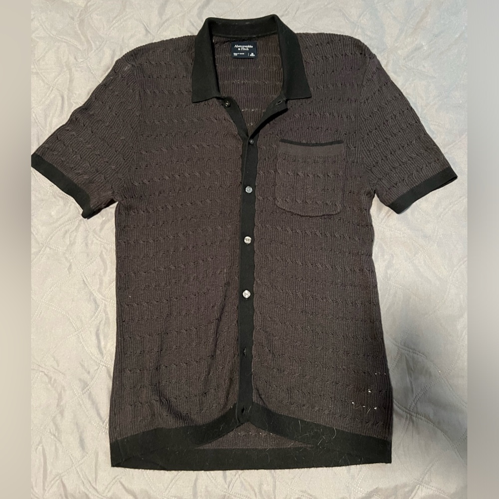 Abercrombie M Sweater Polo